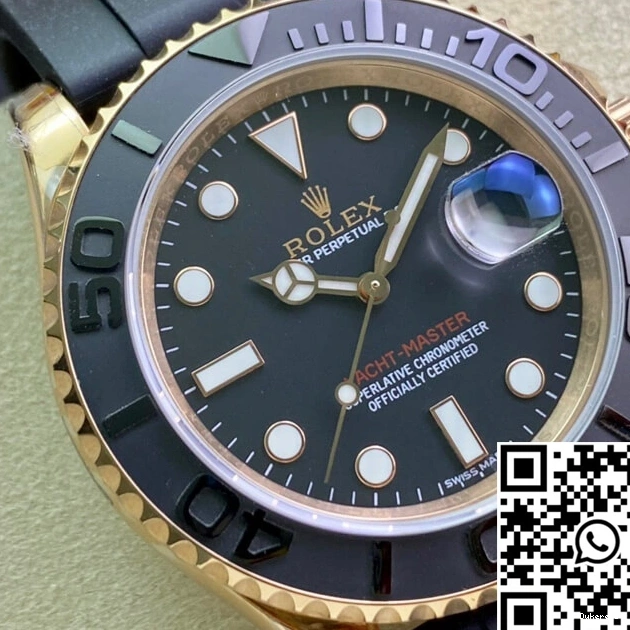 Yacht AR Rolex Factory Master Rose Gold 116655 1230